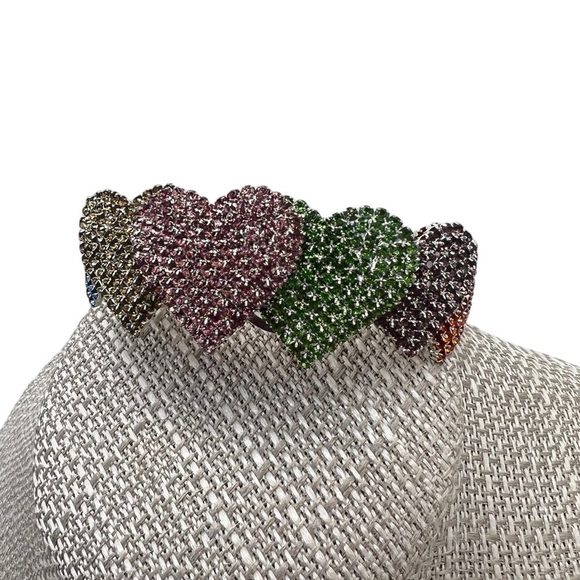 Multi-colored Heart Shaped Bracelet - Picture 3 of 10